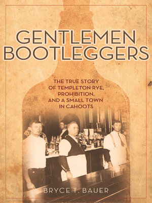 cover image of Gentlemen Bootleggers